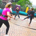 baby foot humain geant ville