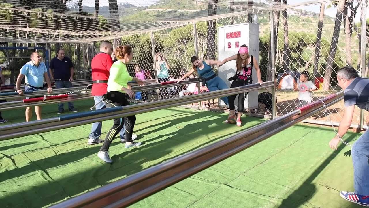 team building baby foot humain