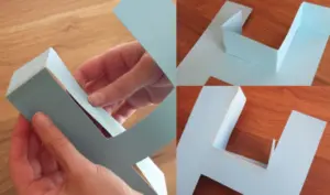 animation création lettres 3D