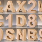 animation création lettres 3D
