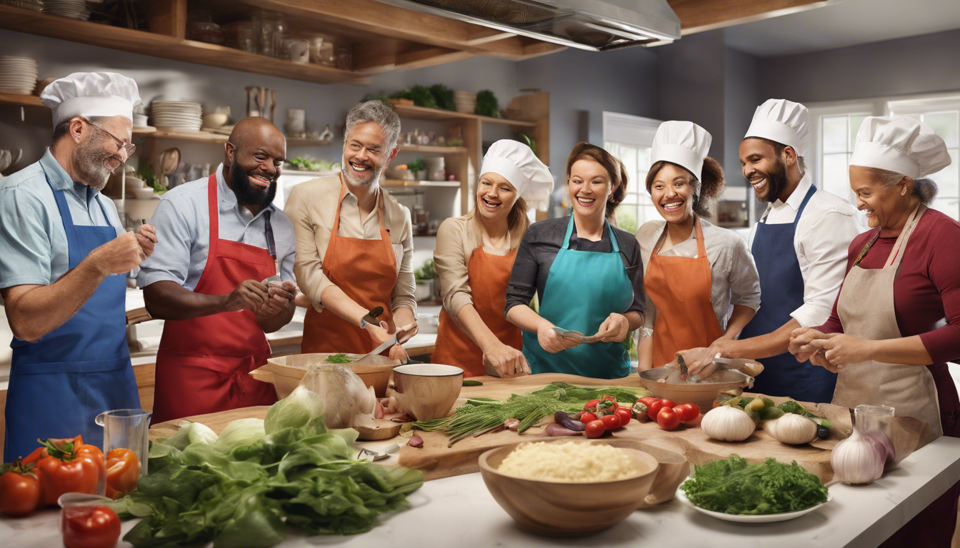 découvrez l'art du team building à travers des expériences culinaires uniques. participez à des ateliers de cuisine maison qui favorisent la cohésion d'équipe tout en éveillant vos papilles. renforcez les liens professionnels dans une ambiance conviviale et gourmande !