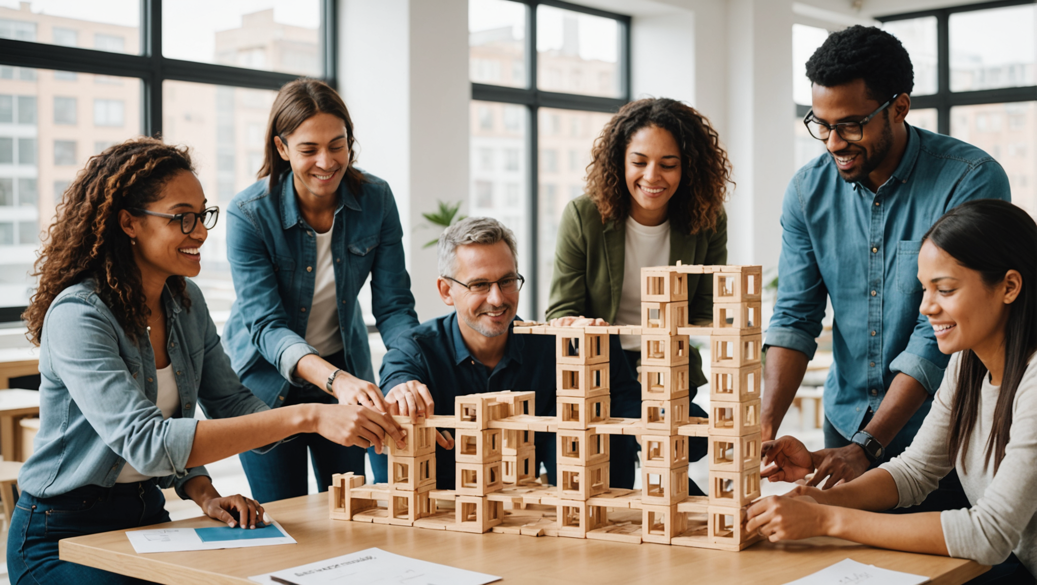 découvrez comment les blocs kapla peuvent transformer vos sessions de team building en une expérience ludique et constructive, renforçant la cohésion d'équipe et favorisant la créativité.