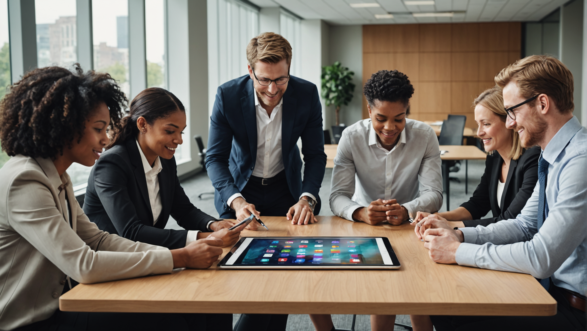 Les avantages du team building avec l’iPad