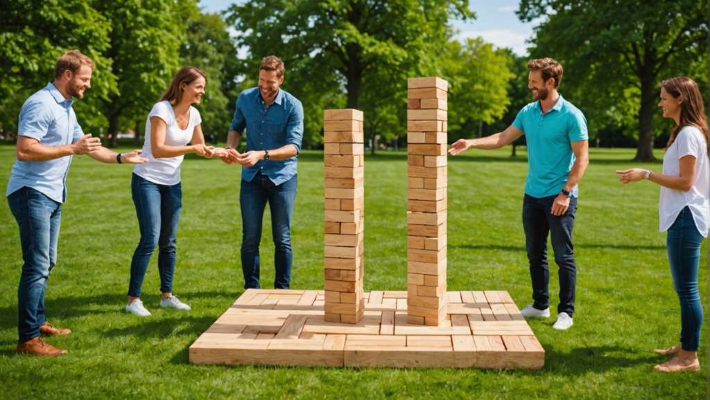 découvrez comment les jeux en bois favorisent le team building en renforçant la cohésion d'équipe, améliorant la communication et stimulant la créativité. plongez dans l'univers des activités ludiques qui transforment vos collaborateurs en une équipe soudée.