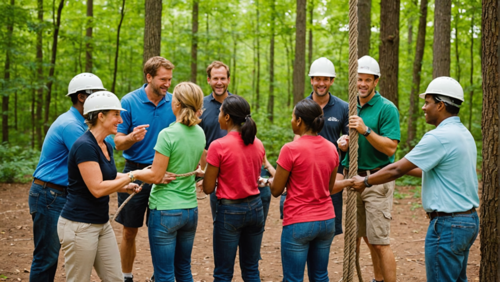 découvrez comment les jeux de team building peuvent améliorer la cohésion de votre équipe. renforcez les liens entre collègues, stimulez la communication et créez un environnement collaboratif grâce à des activités ludiques et engageantes.