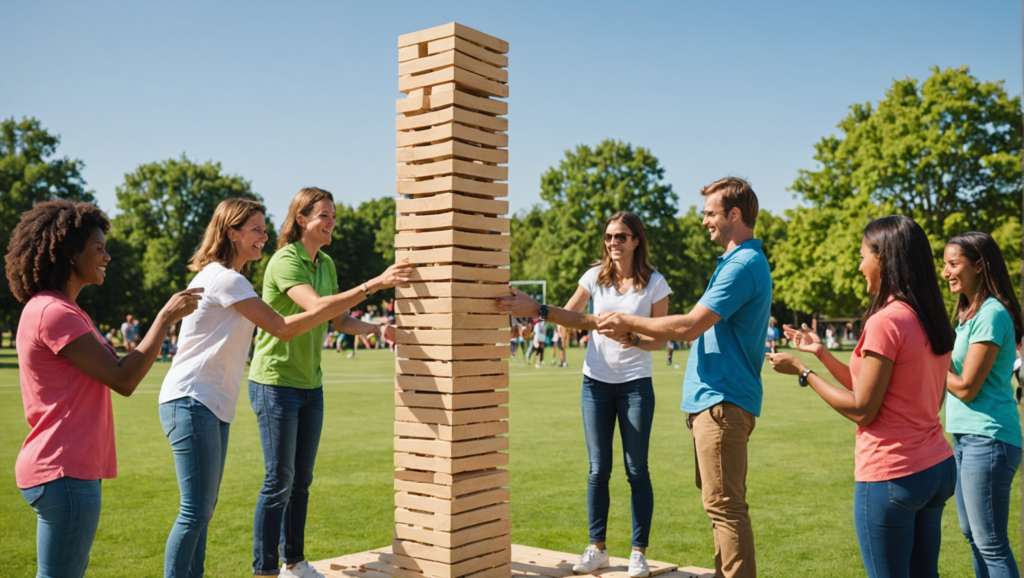 découvrez une sélection des meilleurs jeux de team building faciles et rapides à organiser. renforcez la cohésion de votre équipe tout en vous amusant avec des activités engageantes qui favorisent la collaboration et la créativité.