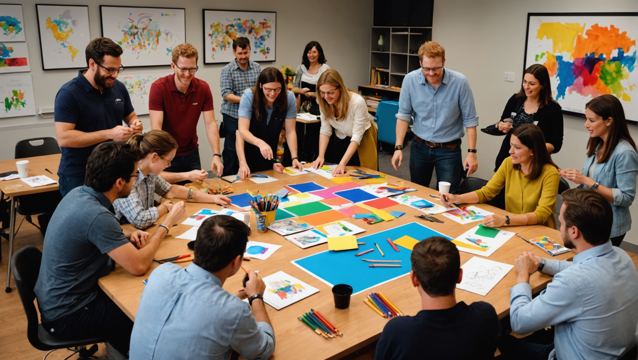 découvrez comment l'animation participative et créative peut transformer vos sessions de team building en expériences enrichissantes, favorisant la collaboration, la communication et l'engagement au sein de votre équipe. apprenez à stimuler la créativité et à renforcer les liens entre vos collaborateurs pour un environnement de travail harmonieux.