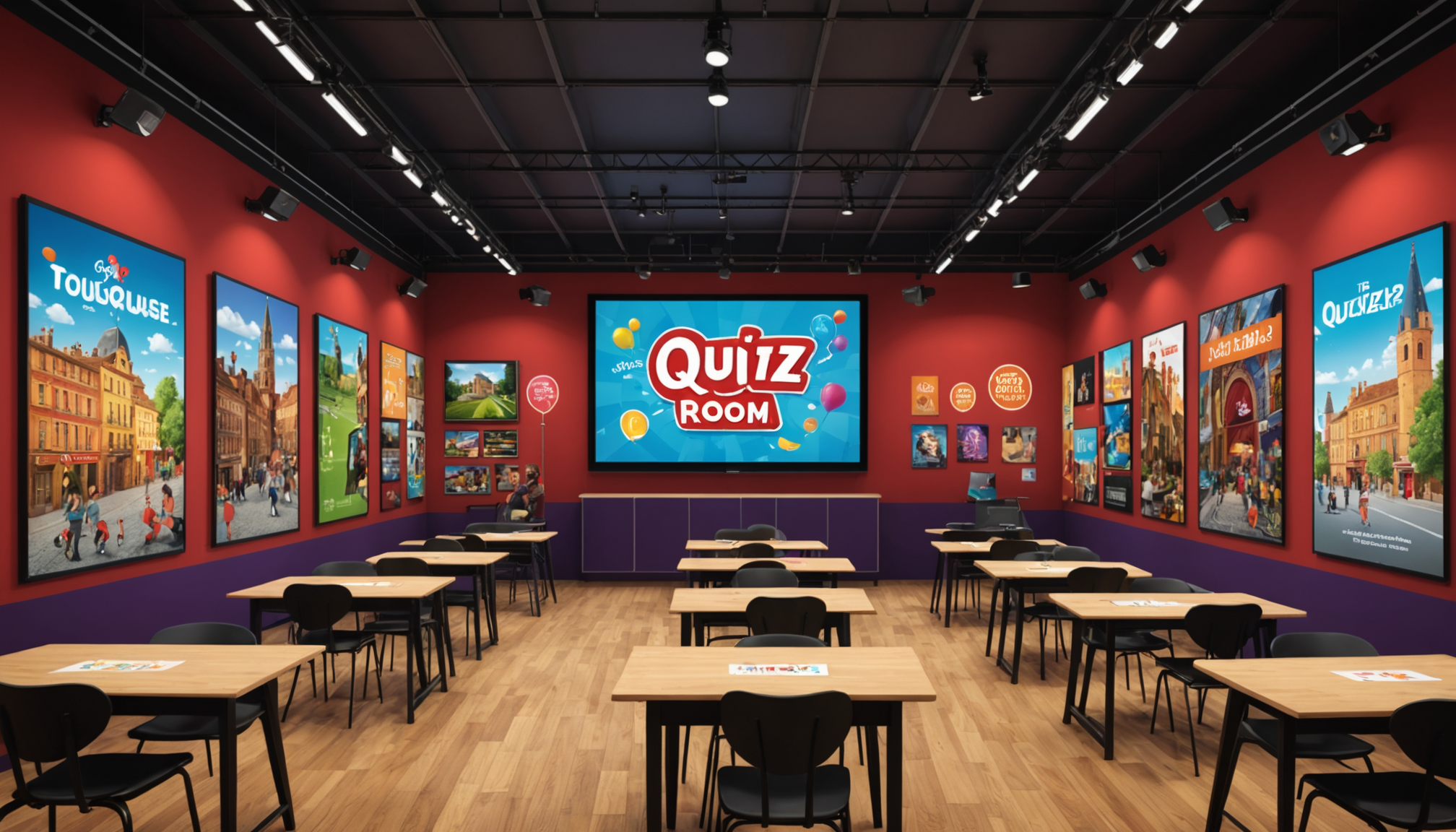 découvrez quiz room, le jeu immersif qui captive toulouse et fait sensation sur le petit écran. mettez vos connaissances à l'épreuve dans une expérience ludique et dynamique, alliant suspense et divertissement, pour des soirées inoubliables entre amis ou en famille.