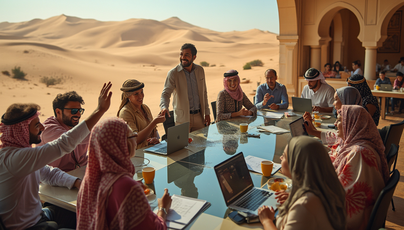 découvrez comment les événements de team building au moyen-orient évoluent vers des solutions novatrices et collaboratives. explorez les meilleures pratiques et stratégies pour renforcer la cohésion d'équipe tout en favorisant un environnement de travail dynamique et stimulant.