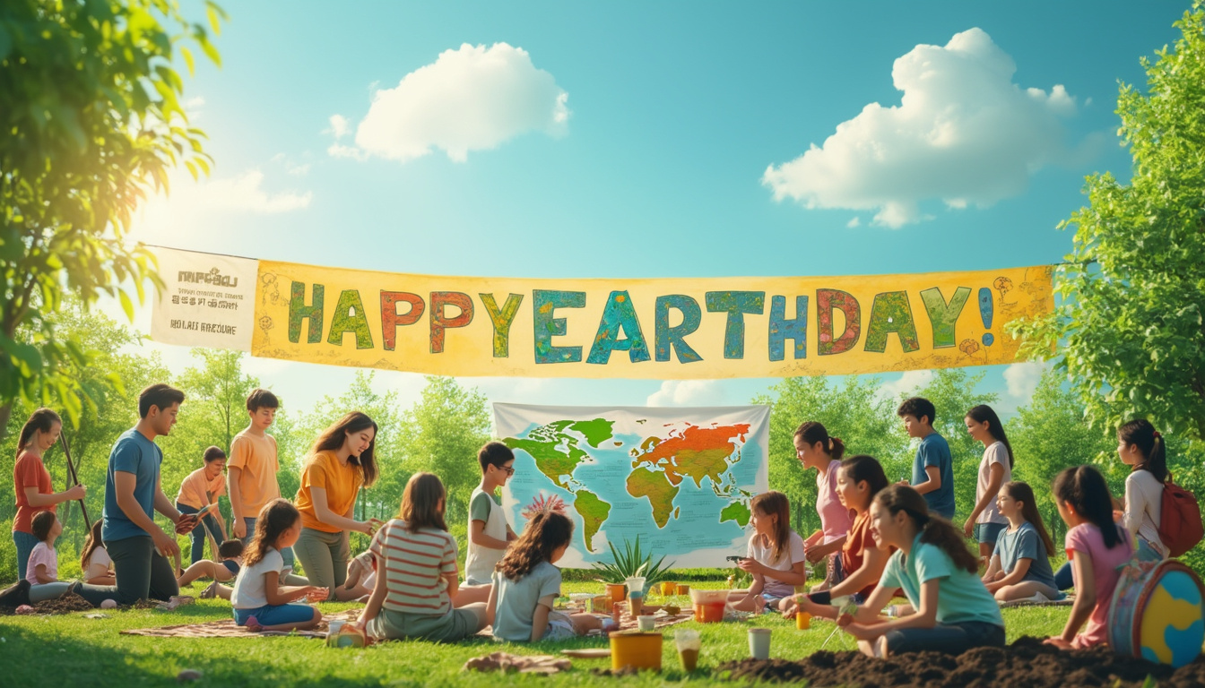 Unissez votre équipe pour célébrer la Journée de la Terre – Laissez une empreinte durable !