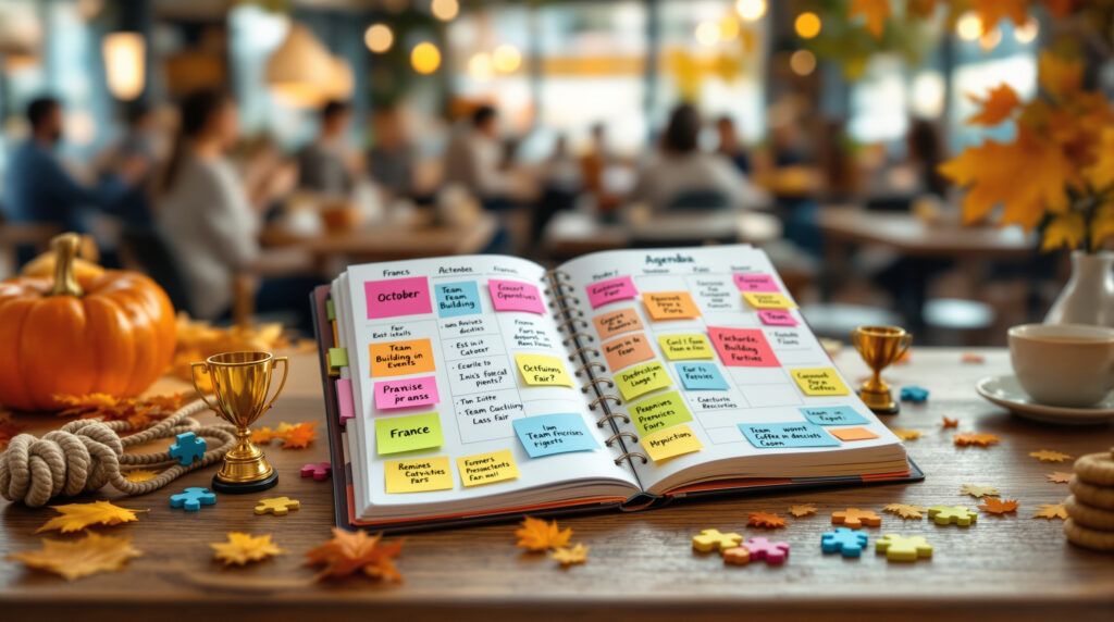 découvrez les principaux salons et événements de team building en france en octobre. ne manquez aucune opportunité pour renforcer la cohésion de votre équipe grâce à notre agenda complet !