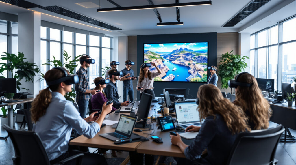 découvrez comment intégrer la réalité virtuelle dans vos activités de team building pour renforcer la cohésion d’équipe, stimuler la collaboration et offrir une expérience innovante à vos collaborateurs.