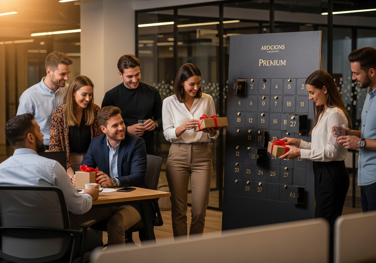 Calendrier de l’avent en entreprise : surprenez vos équipes