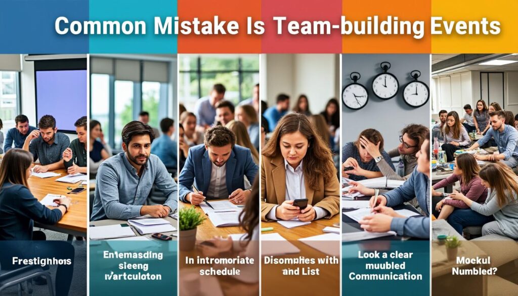 découvrez les 5 erreurs à éviter pour réussir l’organisation de votre team building : conseils pratiques pour renforcer la cohésion et garantir le succès de votre événement d’équipe.