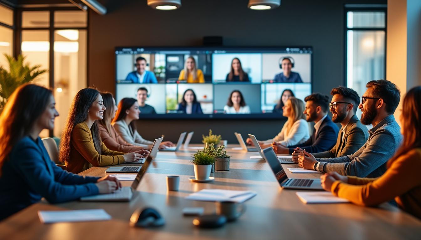 Team building hybride : comment engager à la fois les équipes sur site et à distance