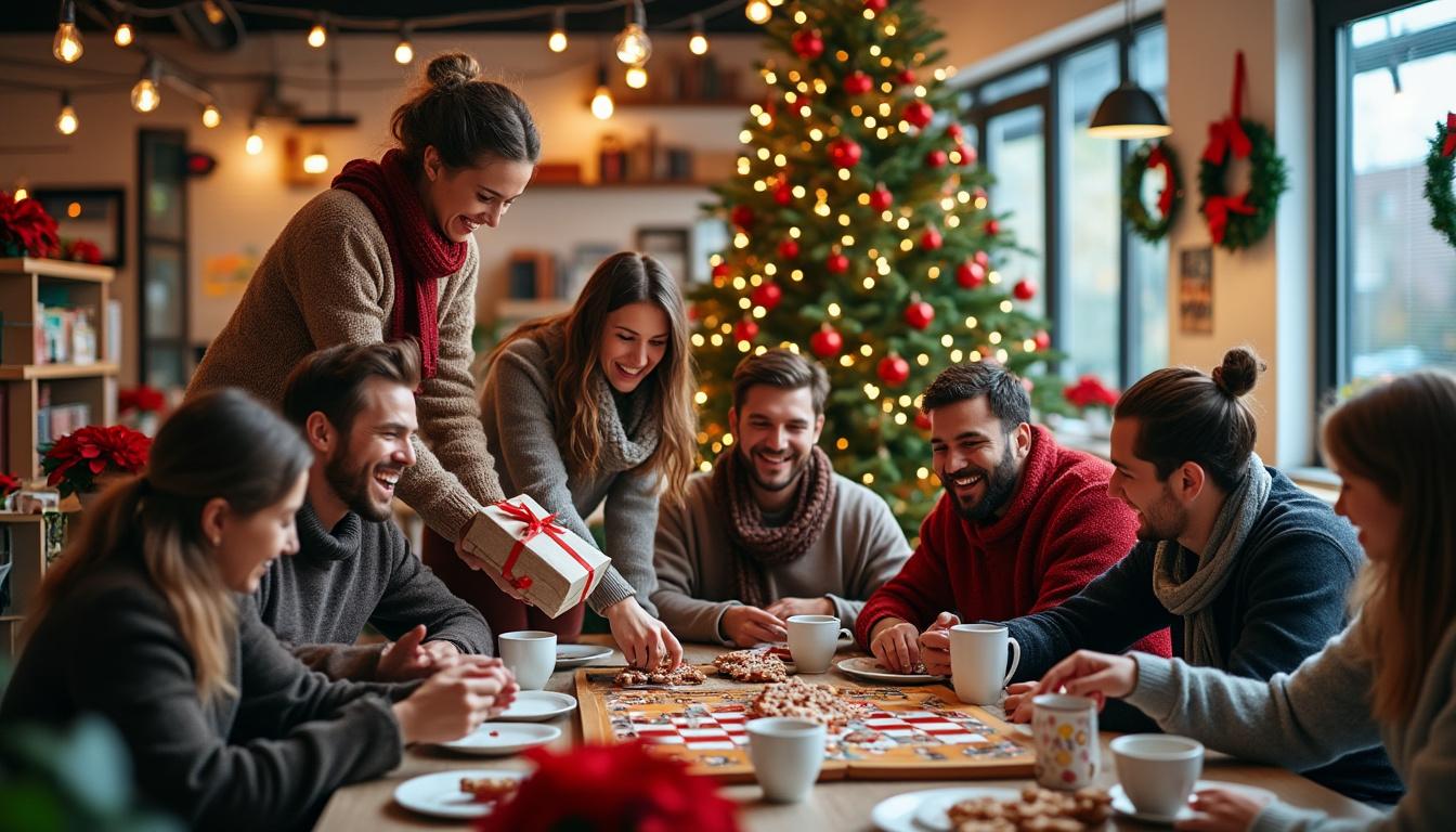 Les meilleures activités de team building pour Noël 2025