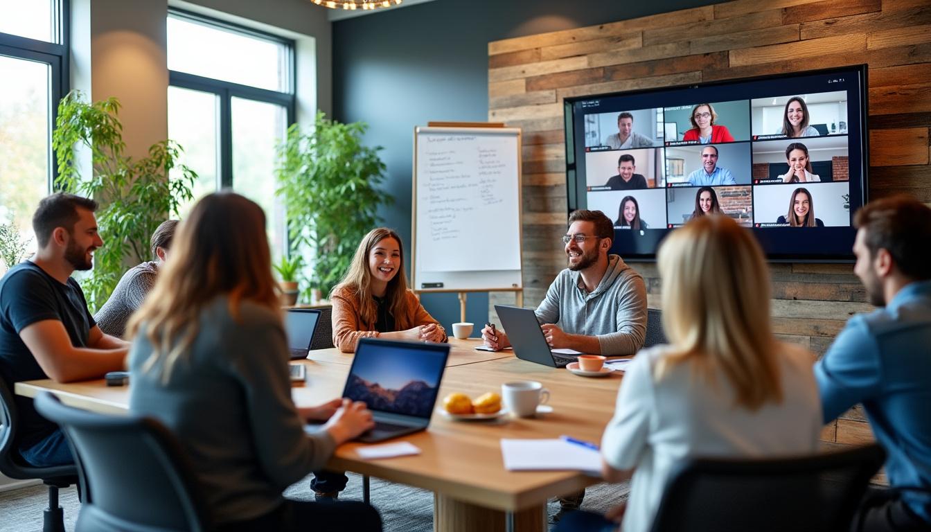 découvrez comment un team building hybride, alliant présentiel et virtuel, peut renforcer la cohésion d'équipe et améliorer la performance de votre entreprise.