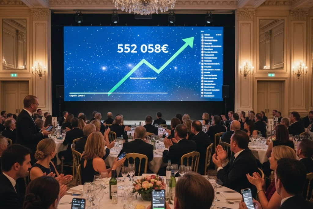 Collecte de don en temps réel