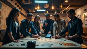 découvrez notre escape game, un classique du team building réinventé pour renforcer la cohésion d'équipe de manière ludique et innovante.