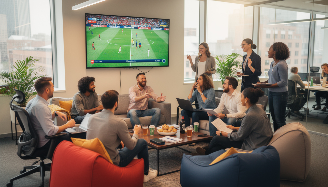 découvrez nos conseils pour organiser la coupe du monde 2026 au bureau et vivre ensemble chaque match dans une ambiance conviviale et festive.