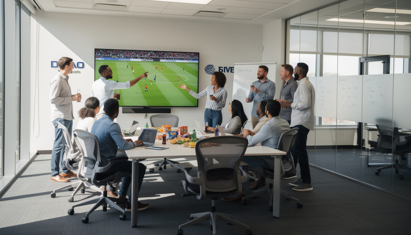 découvrez comment organiser au bureau la diffusion de la coupe du monde 2026 pour vivre cet événement sportif ensemble dans une ambiance conviviale et festive.