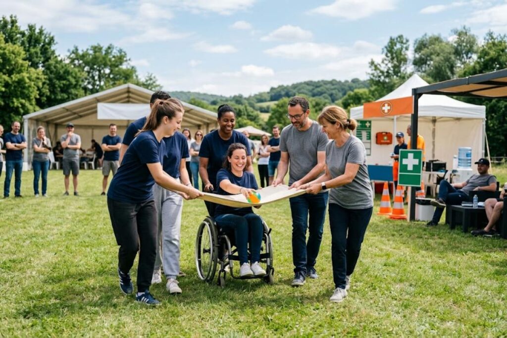 Préparer un programme inclusif durant le séminaire sportif