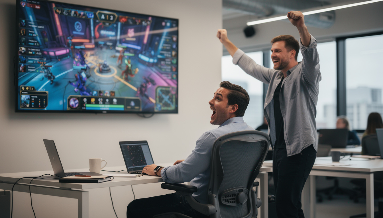 découvrez l'impact du e-sport en entreprise et comment il peut favoriser la cohésion d'équipe, la motivation et l'innovation au sein de votre organisation.