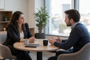 découvrez 5 questions clés à poser lors d’un entretien de rétention pour comprendre les besoins de vos collaborateurs et prévenir leur départ.