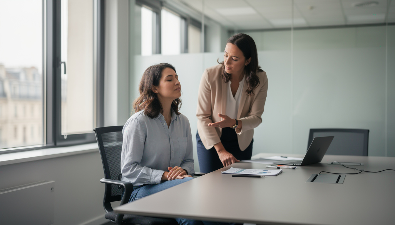 nous avons testé une séance de sophrologie avant une réunion stratégique : découvrez ses effets sur le stress, la concentration et la confiance en soi.