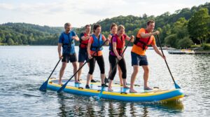paddle geant en teambuilding